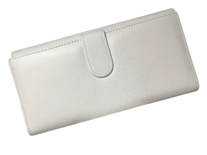 Portofel personalizat din piele naturala, culoare milky white, personalizat cu poza si text - Hassion a05 (2) - Img 3