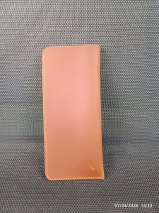 Toc ochelari din piele naturala - culoare maro - Img 2