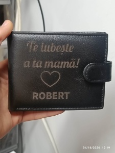Portofel negru - Te iubeste a ta mama - Robert