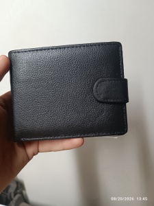 Portofel italian leather, personalizat cu poza si text