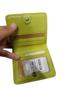Portofel personalizat din piele naturala, model de dama. - Img 4