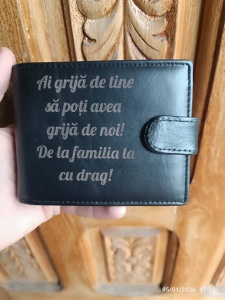 TITA - Portofel personalizat, cu text, familia drag