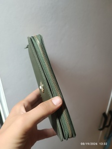 Portofel dama verde, imitatie de piele - Img 3