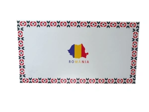 TITA - Portofel personalizat din piele naturala, portofel de dama culoare gri - Mesaj fini - Img 5