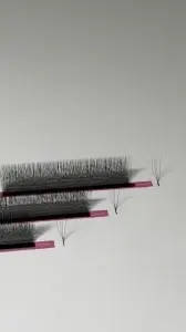 Extensii de gene PREMADE 4DU negre DID LASH (Ultra Black) - Img 3
