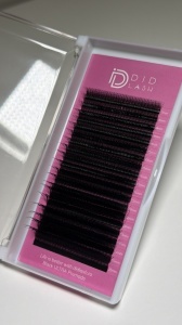Extensii de gene PREMADE Wispy 3DW negre DID LASH (Ultra Black) - Img 2