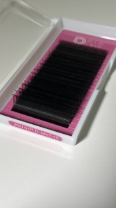 Extensii de gene PREMADE 2DU negre DID LASH (Ultra Black)