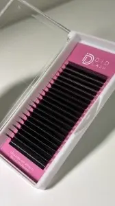 Extensii de gene PREMADE 5DW negre DID LASH (Ultra Black)