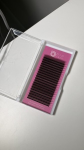 Extensii de gene PREMADE 3DW maro DID LASH (Ultra Black Brown) - Img 2