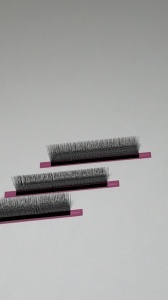 Extensii de gene PREMADE 4DU negre DID LASH (Ultra Black) - Img 4