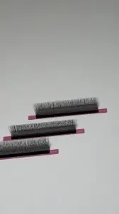 Extensii de gene PREMADE 4DU negre DID LASH (Ultra Black) - Img 4