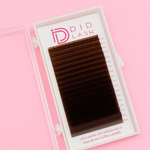 Extensii gene ULTRA maro deschis DID LASH (Ultra Dark Brown)