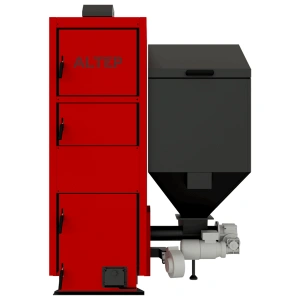 Centrală pe peleți, cereale și tocătură lemnoasă Altep Duo Pellet N 27kW