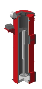 Cazan pe combustibil solid Altep Turbo 15kW - Img 4