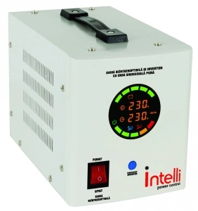 Sursa neintreruptibila și invertor cu unda sinusoidala pura INTELLI 500W/800VA