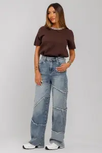Bluză din tricot cu pietre aplicate - Img 2