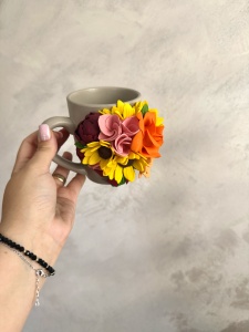 Cană crem-bej - 🧡 Foc - Img 4