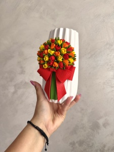 Vază “Explozie de Toamnă” - 19 cm - Img 3