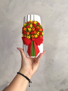 Vază „Flori de Toamnă” - 19 cm