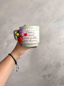 Cană „Doar o ❤️uriașă poate modela minți de pitici!” - Img 4