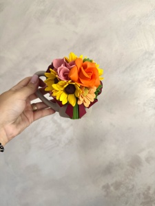 Cană crem-bej - 🧡 Foc