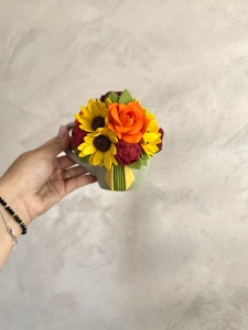Cană verde - 🌻 Octombrie