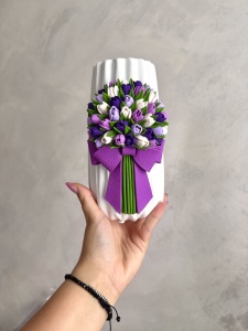 Vază „Regal Purple” - 19 cm