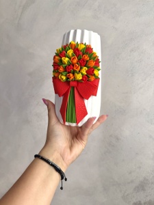 Vază „Flori de Toamnă” - 19 cm - Img 3