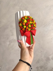 Vază “Explozie de Toamnă” - 19 cm - Img 2