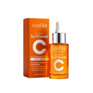 SADOER Ser Facial cu Vitamina C 5x Skin Active 30ml - Img 2