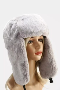 Caciula dama, model easy winter, foarte calduroasa, marime universala, gri - Img 3