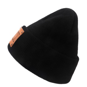 Caciula pentru copii, moale si calduroasa, model clasic, tematica mini me, marimea M, 1 – 6 ani, neagra - Img 4