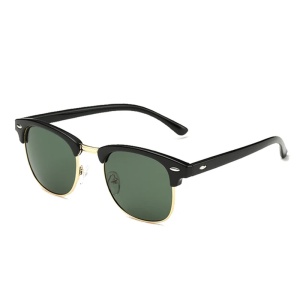 Ochelari de soare pentru barbati, model elegant masculin, tematica fashion hot summer, marime universala, verzi