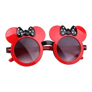Ochelari de soare pentru copii, model fashion care se deschide open window pentru fetite, marime universala, rosii