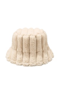 Palarie dama, model reglabil la interior, tematica cozy winter, marime universala, bej