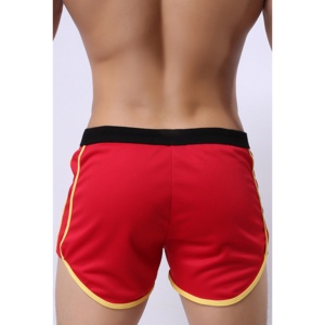 Pantaloni scurti tip boxeri, barbati, model sport, rosu - Img 2