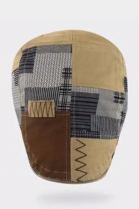 Sapca de barbati, cozoroc curbat, prindere reglabila cu capse, model vintage, tematica be cool, marime universala, bej - Img 2