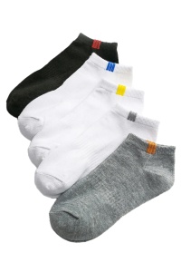 Sosete barbati, set 5 perechi, model sport minimalist, tematica enjoy life, marimea 39 – 44, multicolor