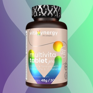 VITAXYNERGY Multivita Tablet Pro - 30 Tablete Multivitamine pentru Energie, Imunitate si Sanatatea Oaselor, Aprobat de Ministerul Sanatatii Certificat FDA, GMP, Halal - Img 2