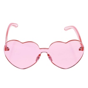 Ochelari de soare, dama, model pentru festival, super cool, marime universala, roz - Img 2