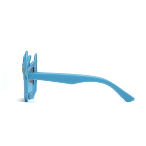 Ochelari de soare pentru baieti, model spirit de razboinic, tematica armura transformers, marime universala, albastri - Img 2