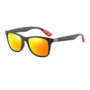 Ochelari de soare pentru barbati, model de vara cool, marime universala, galbeni