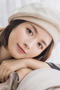 Sapca dama, tip bereta, model romantic, tematica fancy style, marime universala, bej - Img 2
