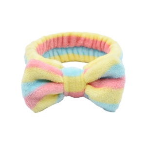 Bentita cosmetica machiaj, elastica, model dungi multicolore, multicolora, marime standard