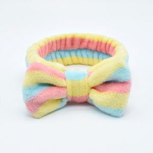 Bentita cosmetica machiaj, elastica, model dungi multicolore, multicolora, marime standard - Img 2