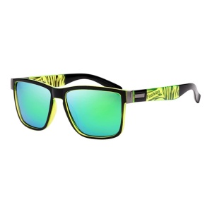 Ochelari de soare pentru barbati, model cool masculin, tematica fashion summer, marime universala, verzi