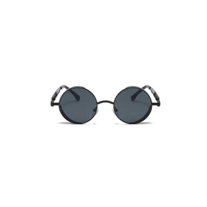 Ochelari de soare pentru barbati, model unic si cool, tematica steampunk, marime universala, negri - Img 2