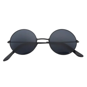 Ochelari de soare pentru copii, unisex, model retro, marime universala, negri