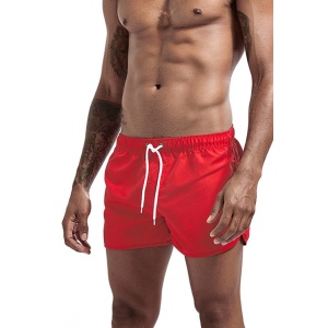 Pantaloni scurti tip boxeri, barbati, model summer sport, rosu - Img 3