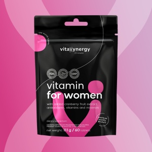 VITAXYNERGY Vitamin for Women - 60 Tablete Multivitamine pentru Femei Energie, Sanatate Hormonala, Imunitate si Frumusete, Aprobat de Ministerul Sanatatii Certificat FDA, GMP, Halal - Img 2
